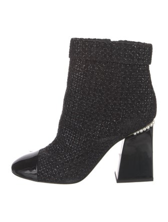 Chanel 2022 Interlocking CC Logo Boots