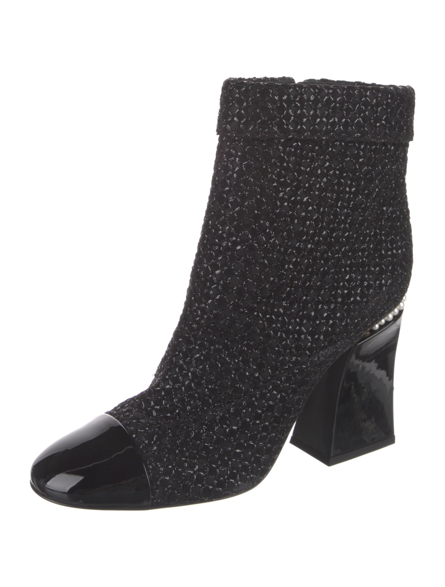 Chanel 2022 Interlocking CC Logo Boots