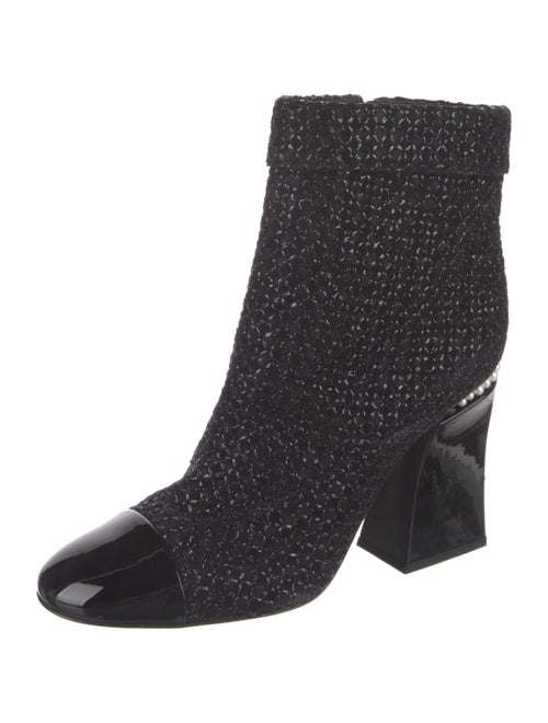 Chanel 2022 Interlocking CC Logo Boots
