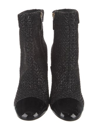 Chanel 2022 Interlocking CC Logo Boots