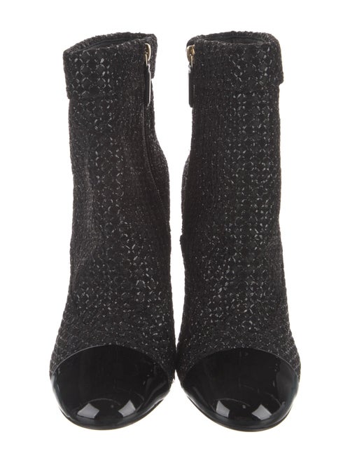 Chanel 2022 Interlocking CC Logo Boots