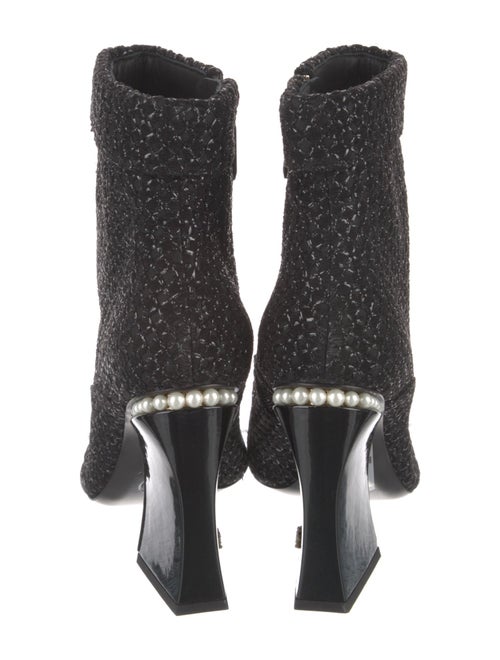 Chanel 2022 Interlocking CC Logo Boots