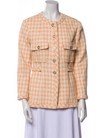 Chanel 2023 Tweed Pattern Evening Jacket