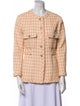 Chanel 2023 Tweed Pattern Evening Jacket