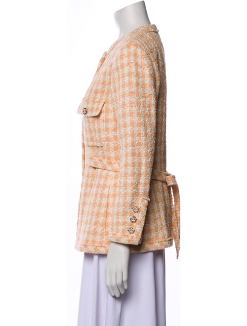 Chanel 2023 Tweed Pattern Evening Jacket