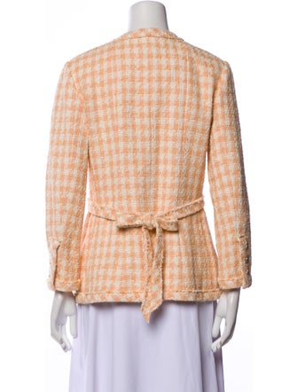 Chanel 2023 Tweed Pattern Evening Jacket