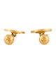 Chanel Vintage Enamel CC Cufflinks
