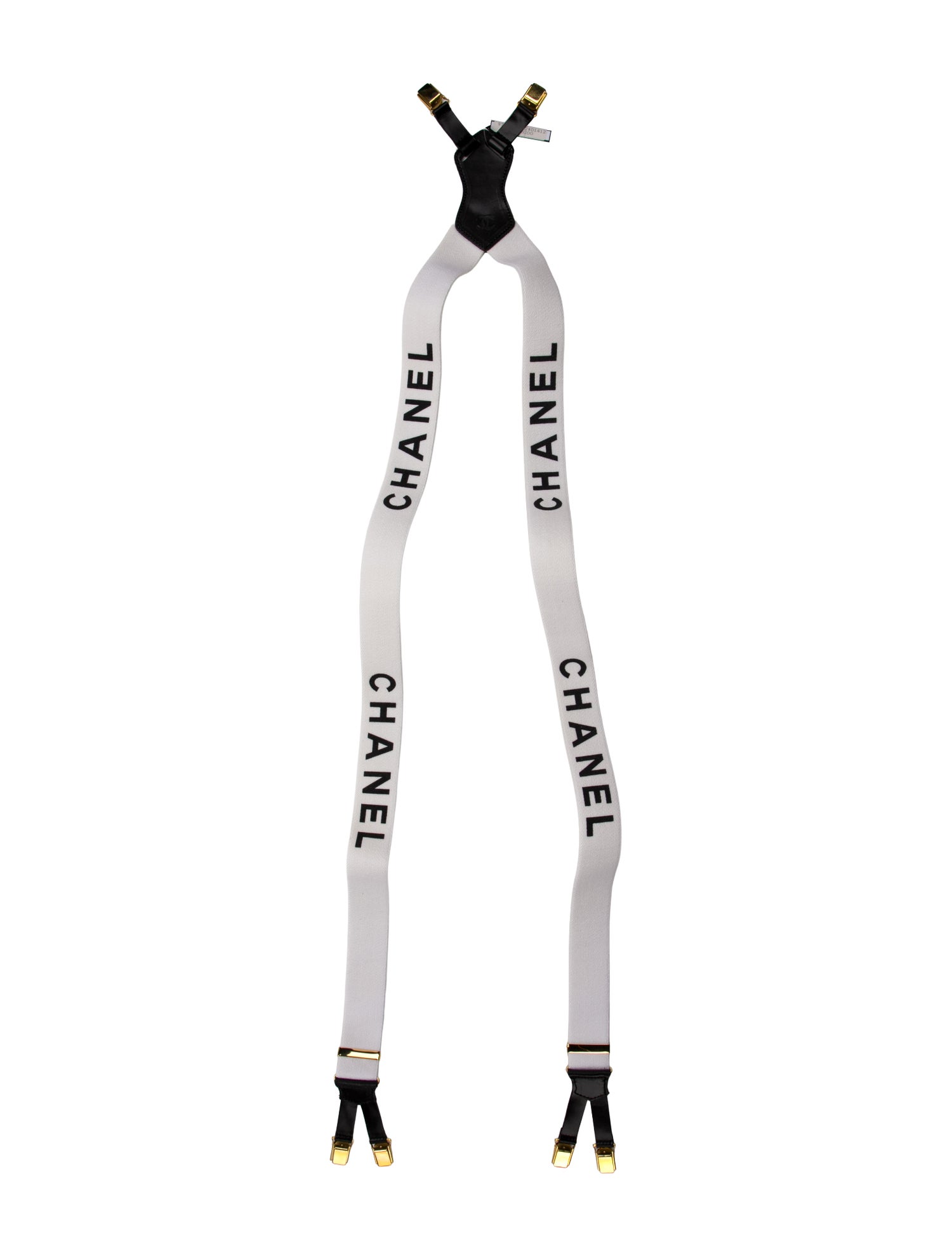 Chanel Logo Suspenders