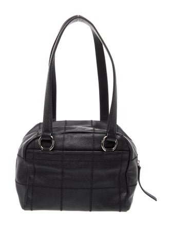 Chanel LAX Square Quilt Bowler Bag