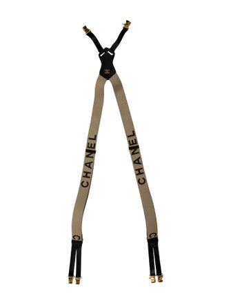 Chanel Logo Suspenders