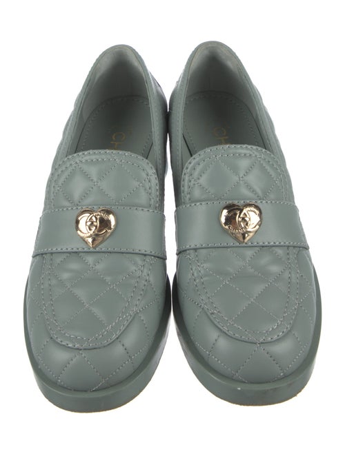Chanel 2023 Interlocking CC Logo Loafers