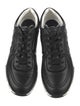Chanel Interlocking CC Logo Leather Athletic Sneakers