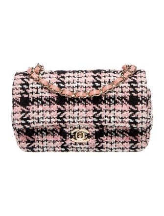 Chanel Classic Tweed Rectangular Mini Flap Bag