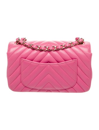 Chanel Rectangular Mini Chevron Flap Bag