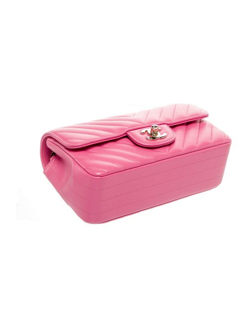 Chanel Rectangular Mini Chevron Flap Bag