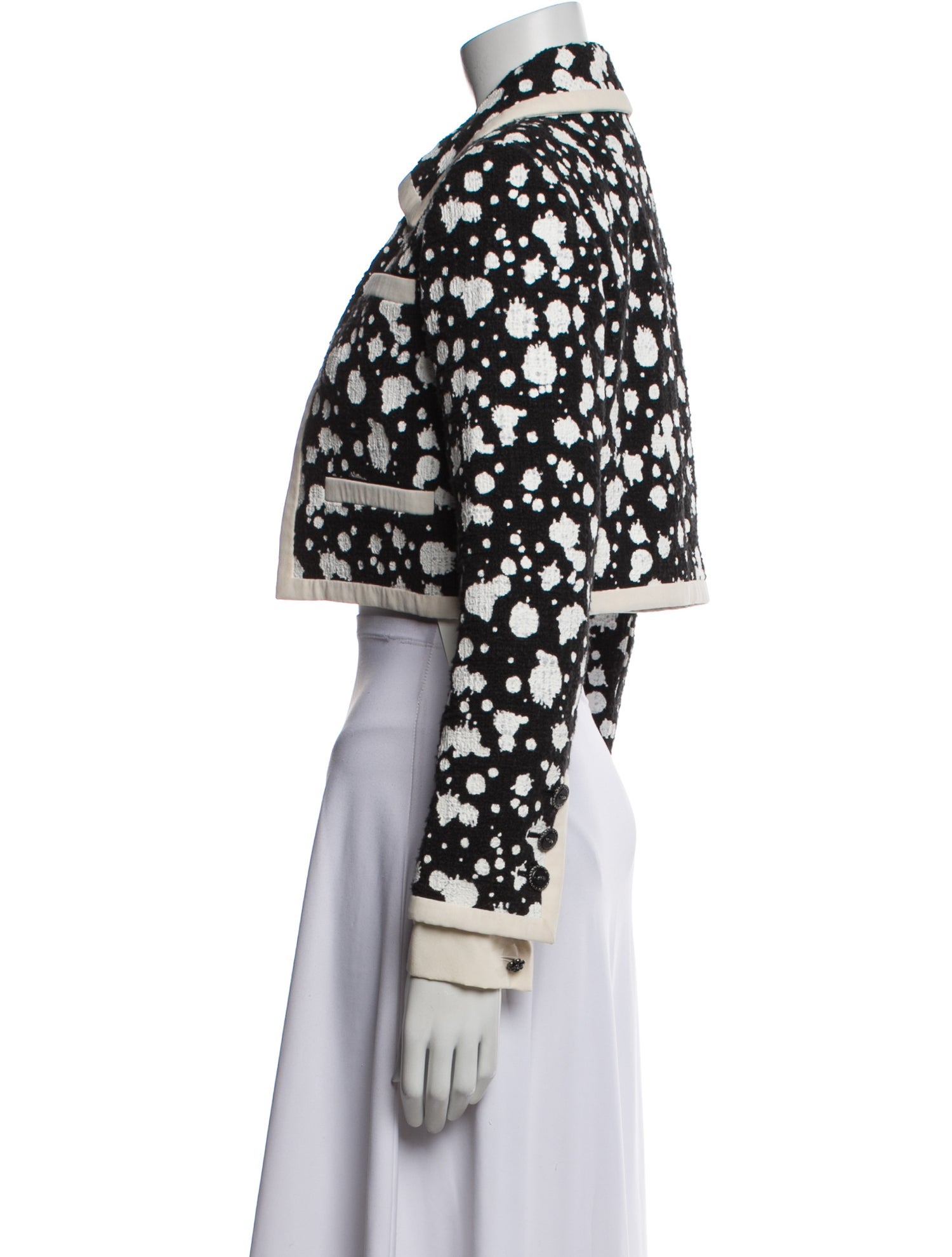 Chanel 2015 Polka Dot Print Bolero