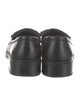 Chanel Interlocking CC Logo Leather Loafers