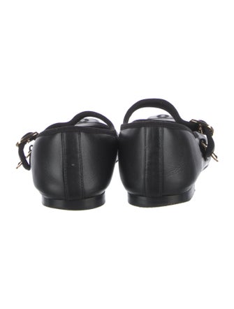 Chanel 2024 Interlocking CC Logo Mary Jane Flats