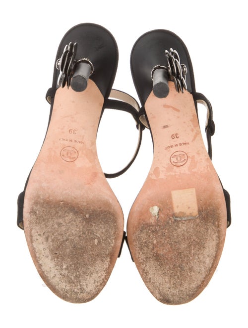 Chanel 2011 Interlocking CC Logo Sandals