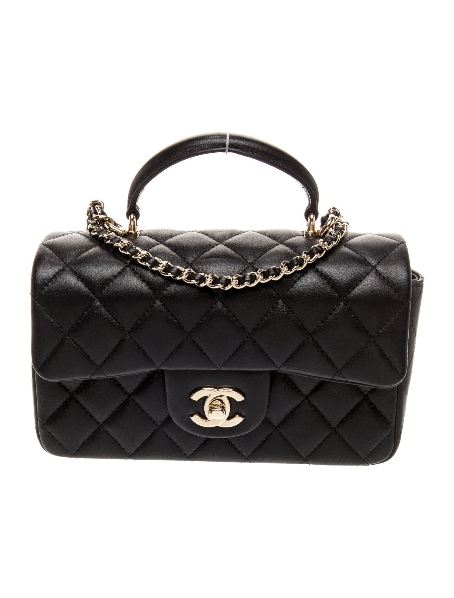 Chanel Classic Rectangular Mini Top Handle Flap Bag