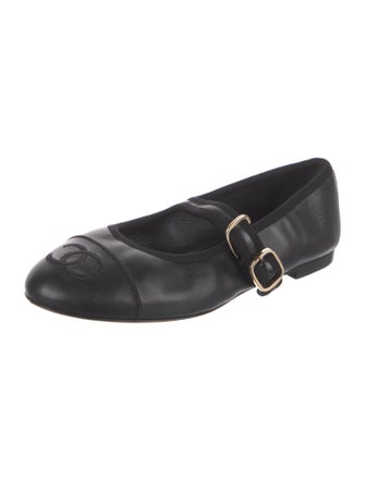Chanel 2024 Interlocking CC Logo Flats