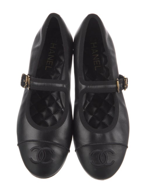 Chanel 2024 Interlocking CC Logo Flats