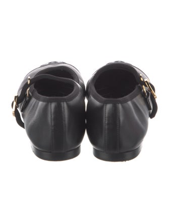 Chanel 2024 Interlocking CC Logo Flats