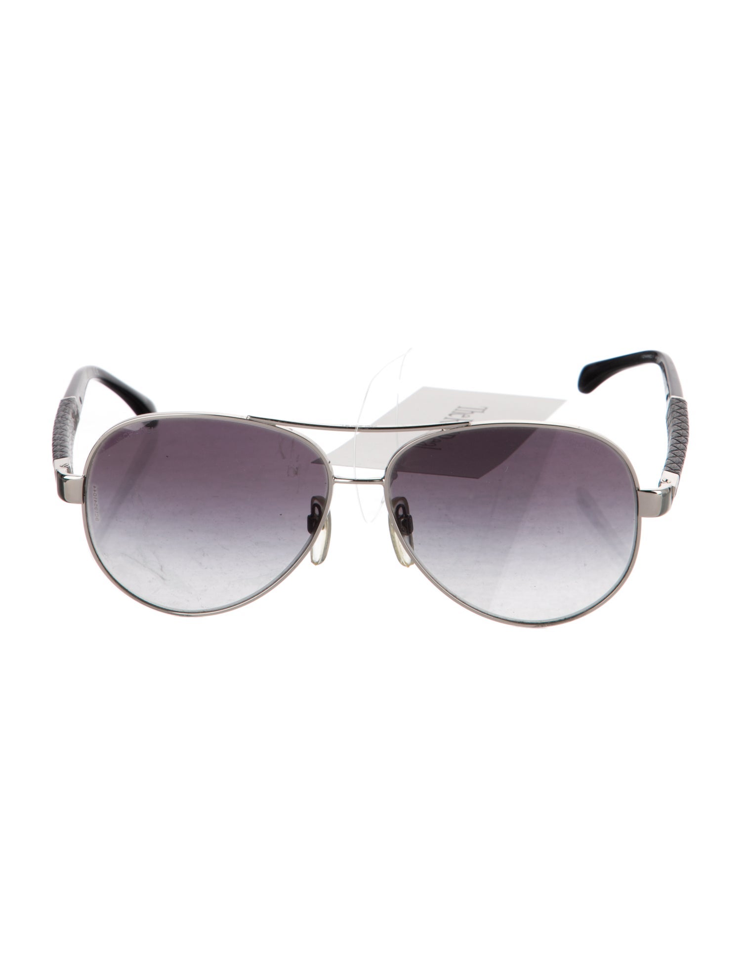Chanel Interlocking CC Logo Aviator Sunglasses