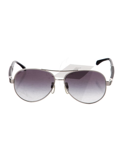 Chanel Interlocking CC Logo Aviator Sunglasses