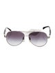 Chanel Interlocking CC Logo Aviator Sunglasses