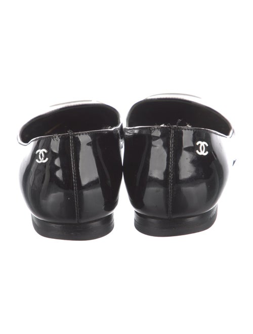 Chanel 2008 Interlocking CC Logo Flats