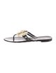 Chanel 2014 Interlocking CC Logo Flip Flops