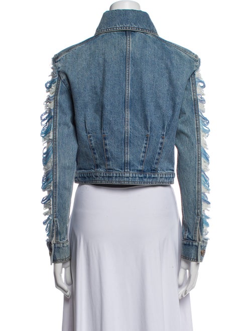 Chanel 2019 Printed Denim Jacket