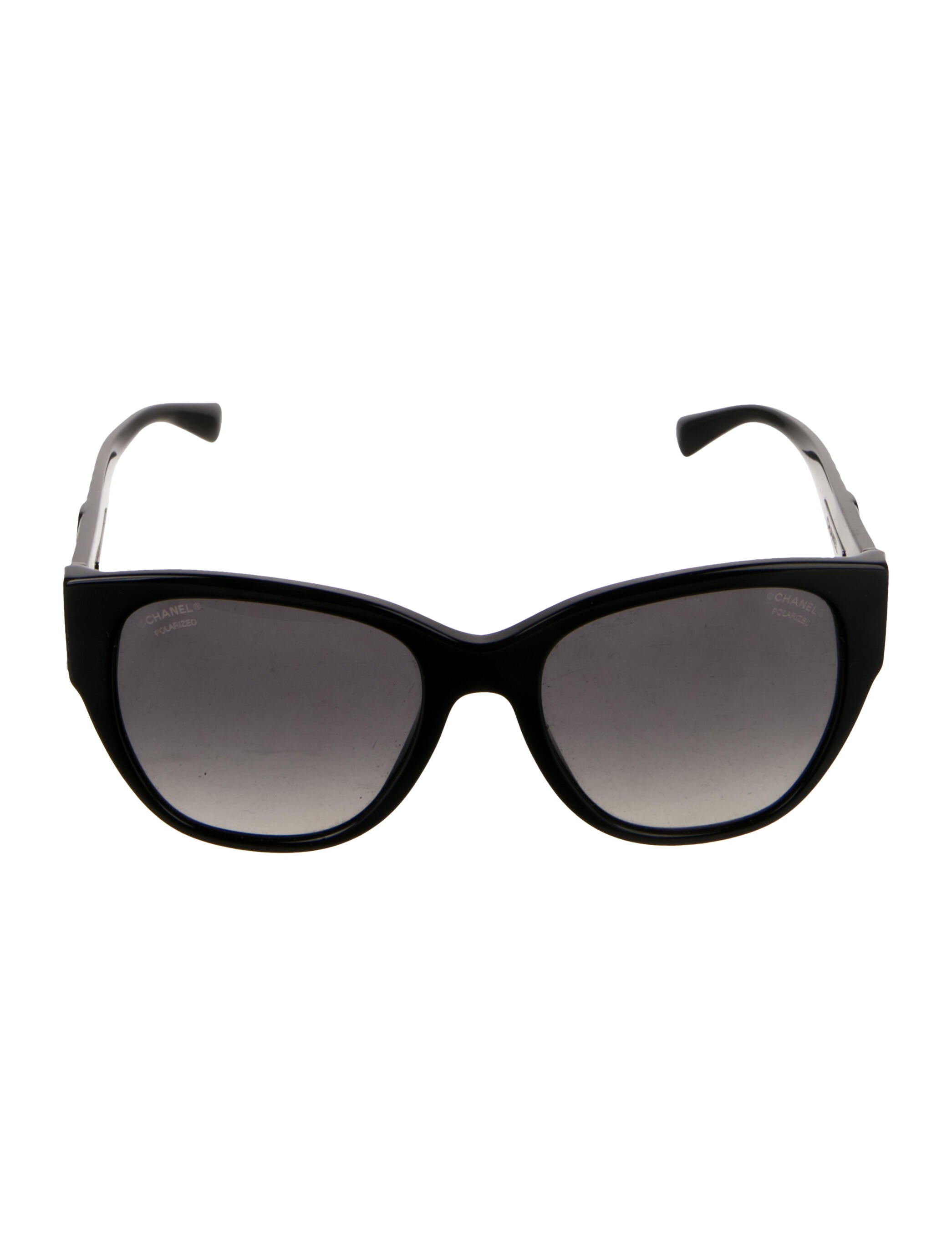 Chanel Interlocking CC Logo Cat-Eye Sunglasses