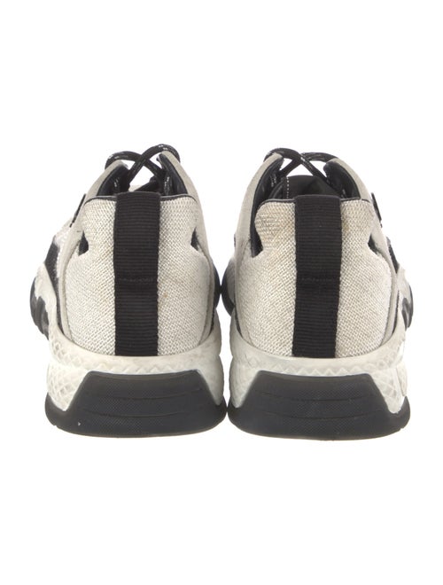 Chanel Interlocking CC Logo Mesh Sneakers
