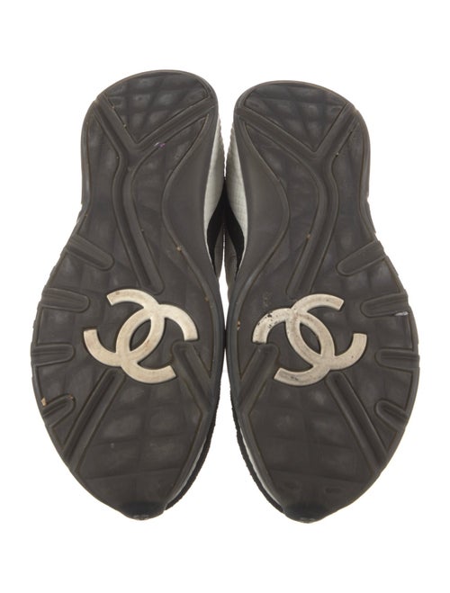 Chanel Interlocking CC Logo Mesh Sneakers
