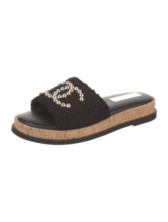 Chanel 2024 Interlocking CC Logo Slides