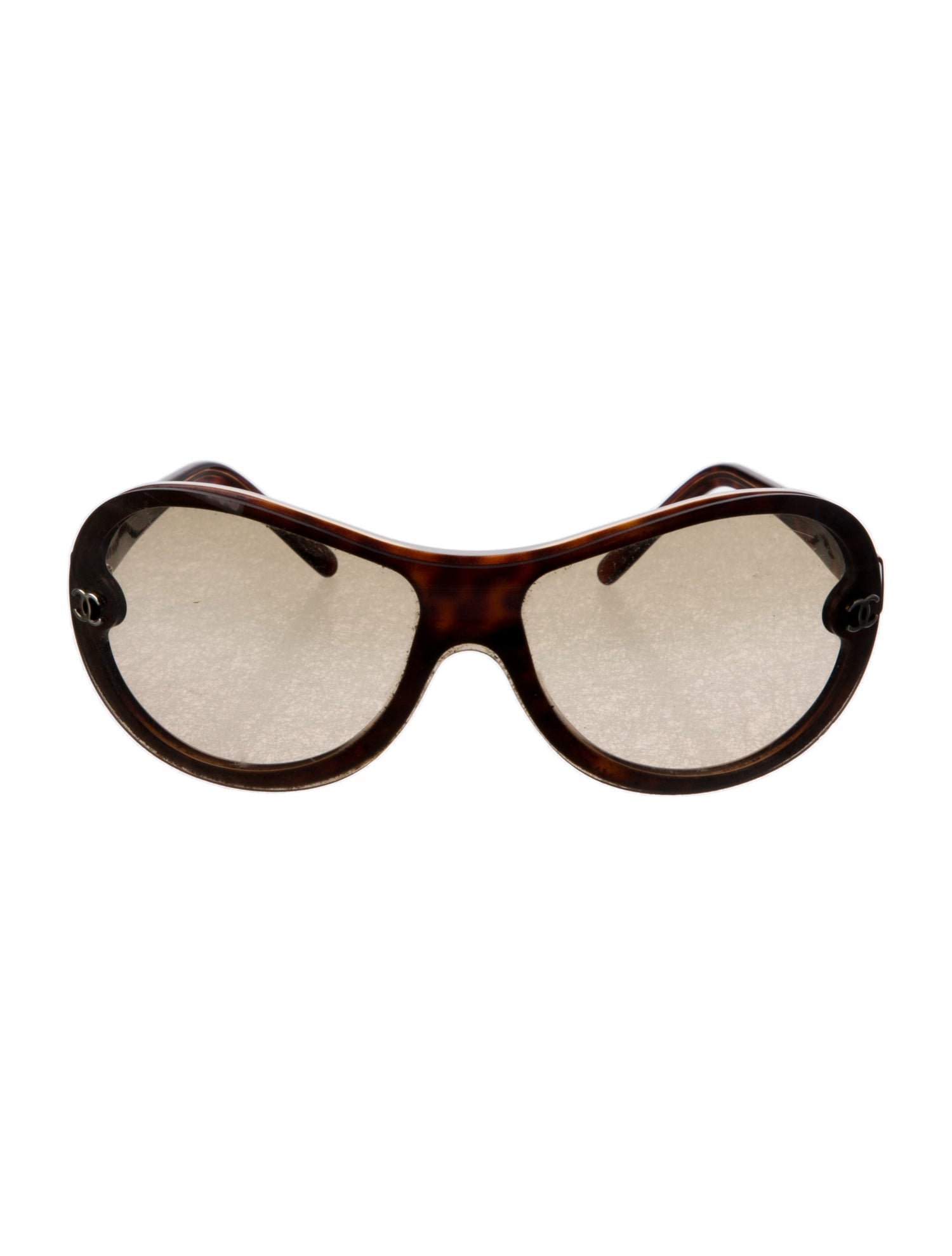 Chanel Vintage Interlocking CC Logo Sunglasses