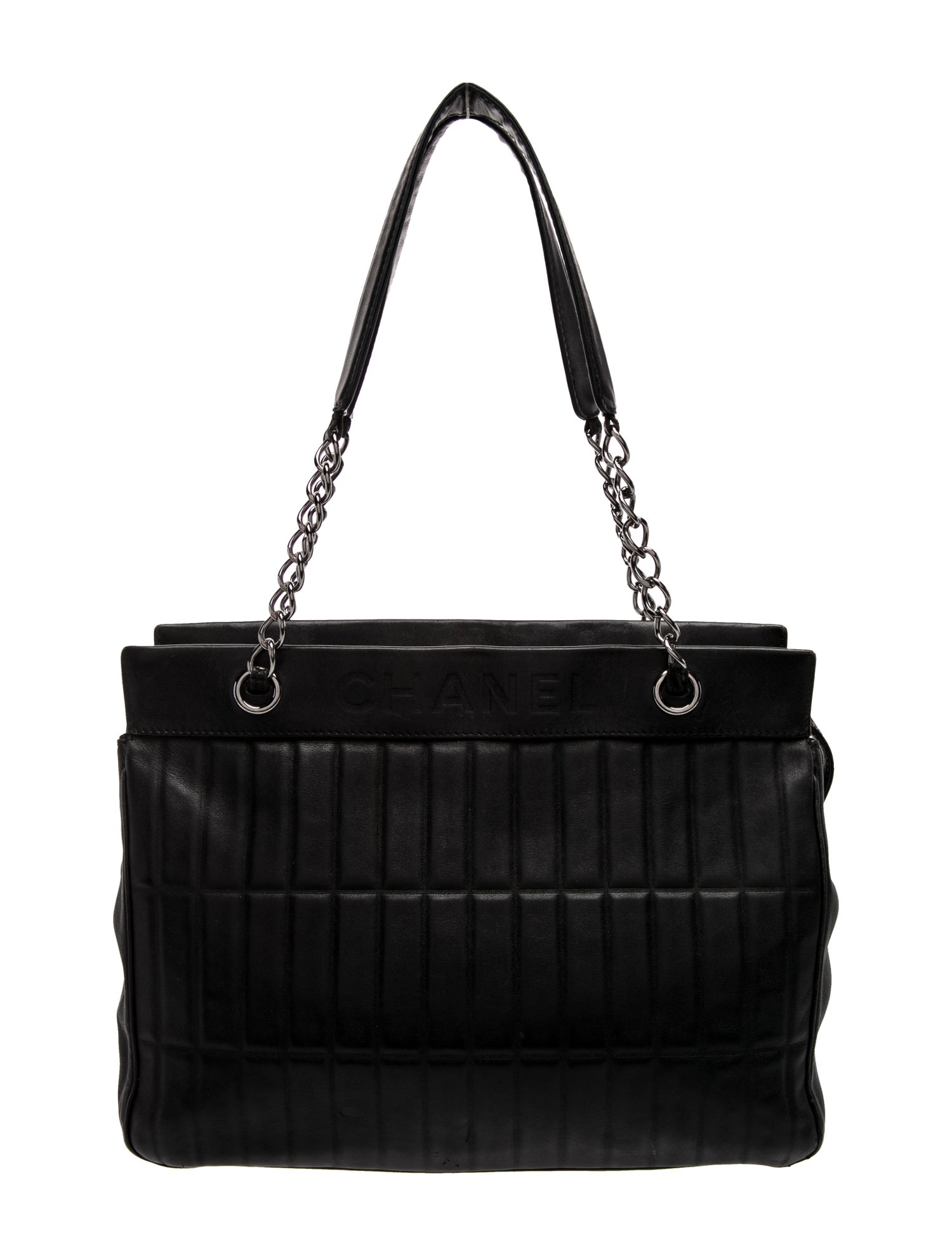 Chanel LAX Vertical Quilt Tote