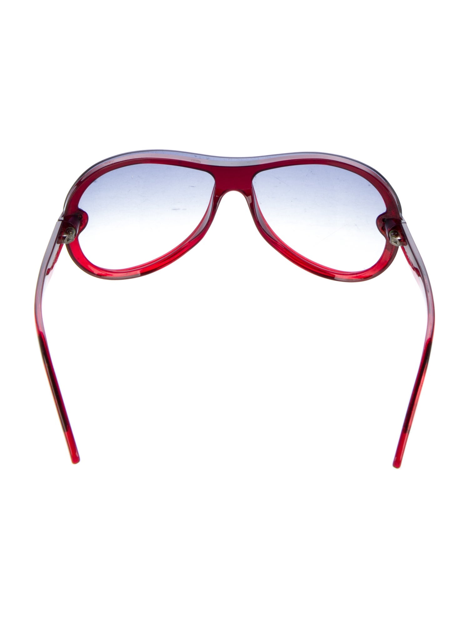 Chanel Interlocking CC Logo Shield Sunglasses