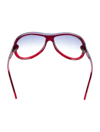 Chanel Interlocking CC Logo Shield Sunglasses