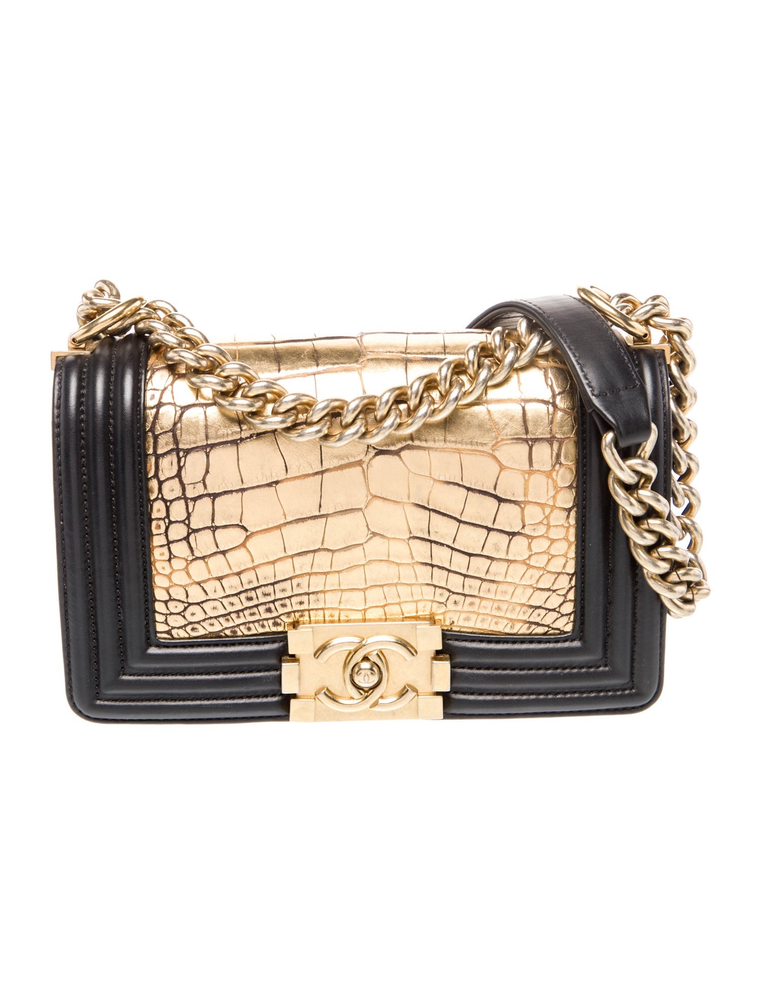 Chanel Small Alligator Boy Bag