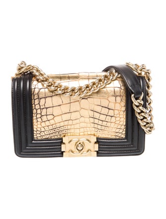 Chanel Small Alligator Boy Bag