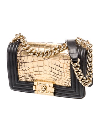 Chanel Small Alligator Boy Bag