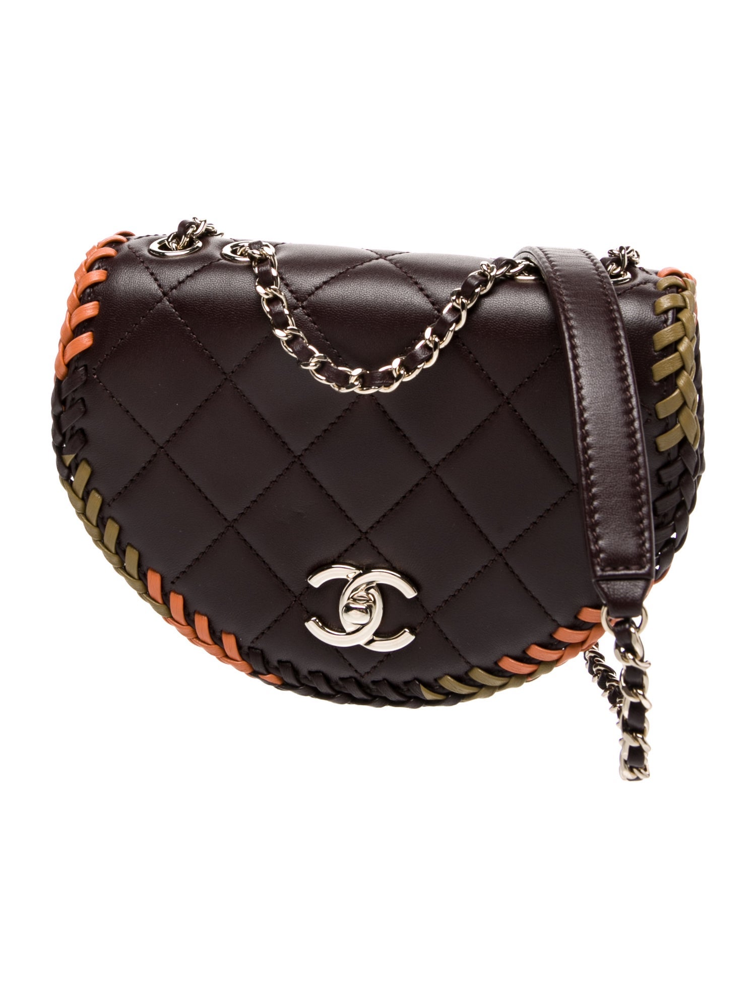 Chanel Mini Braided Messenger Flap Bag