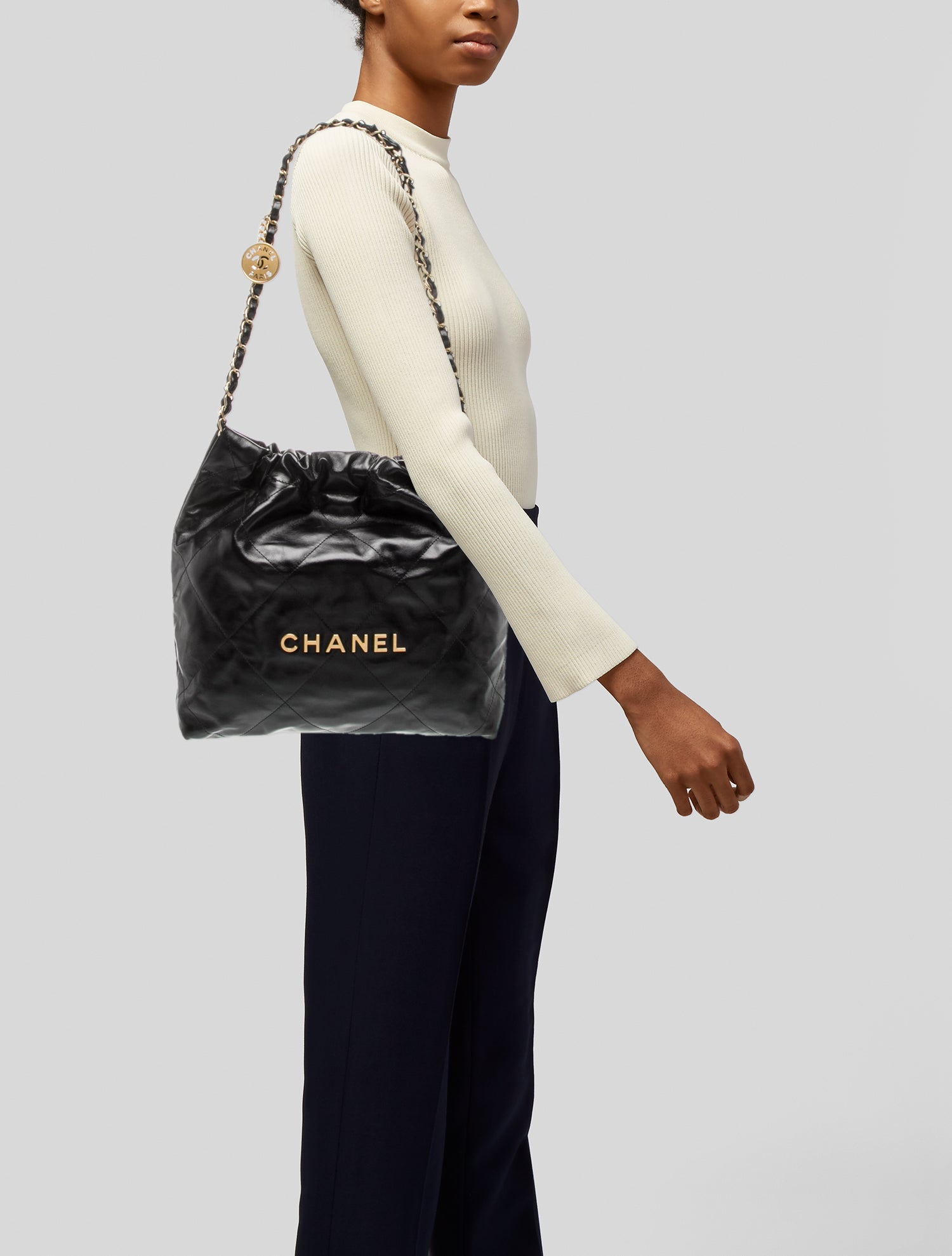 Chanel Small 22 Hobo