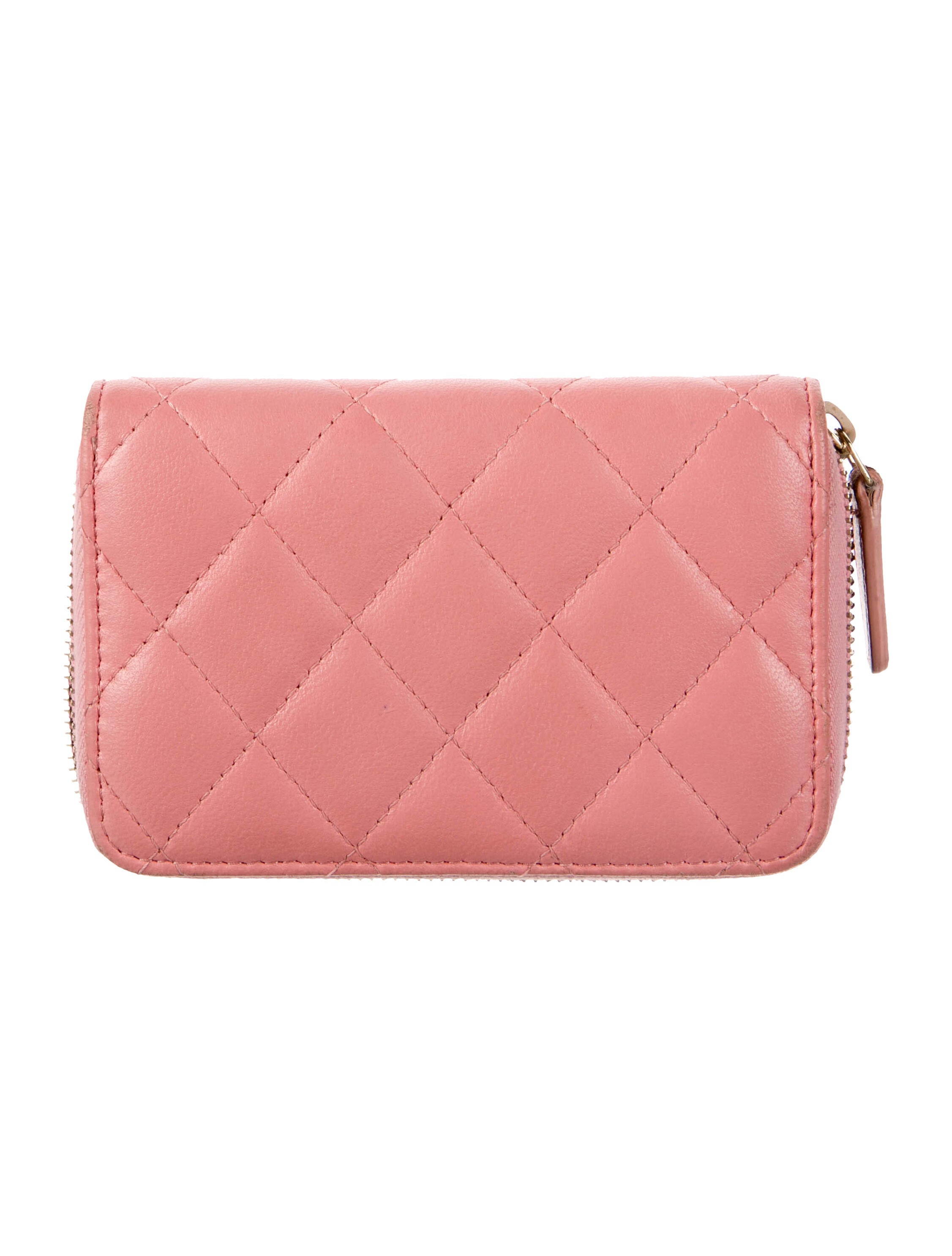 Chanel Coin Purse Interlocking CC Logo Wallet