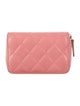 Chanel Coin Purse Interlocking CC Logo Wallet