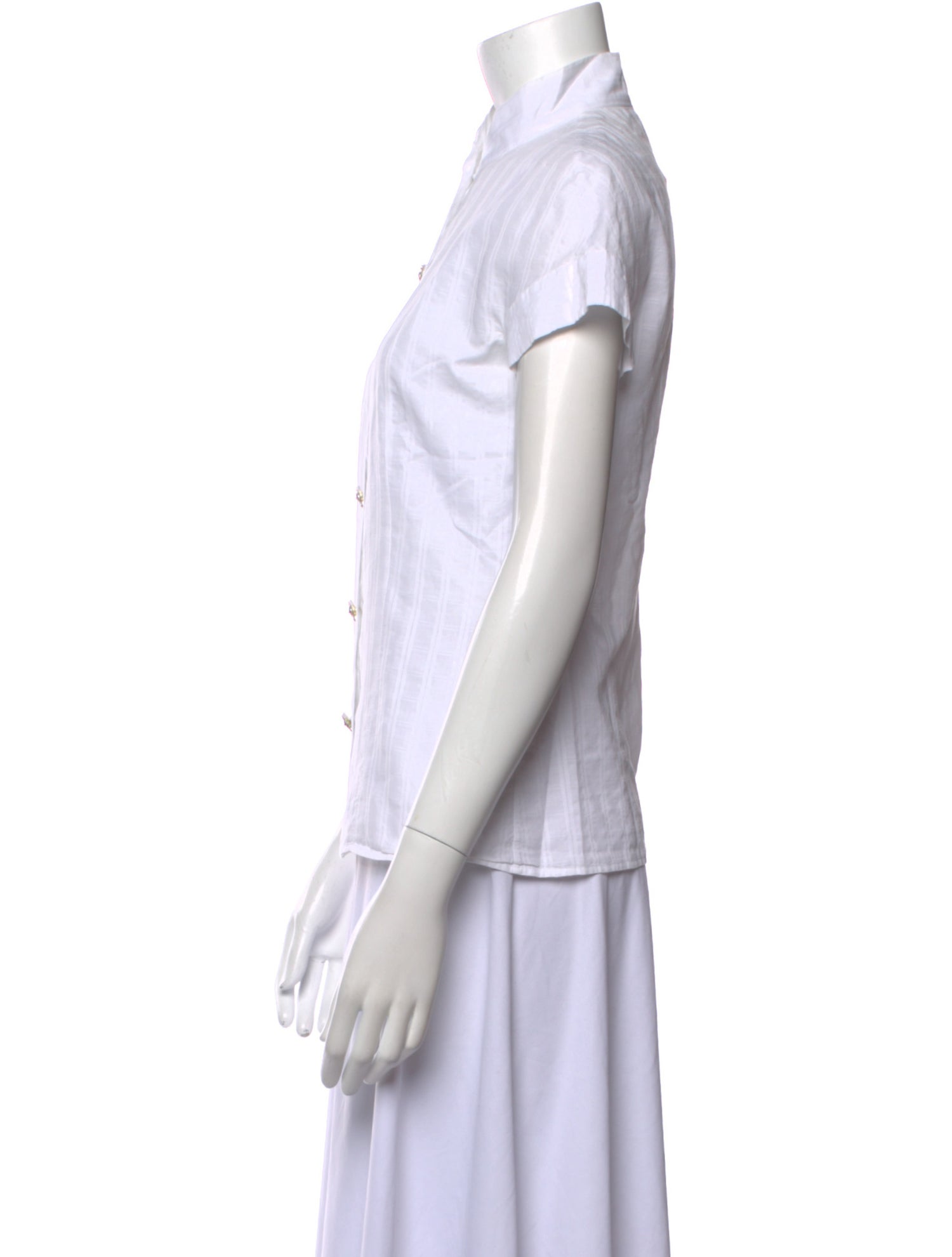 Chanel 2016 Paris-Seoul Button-Up Top