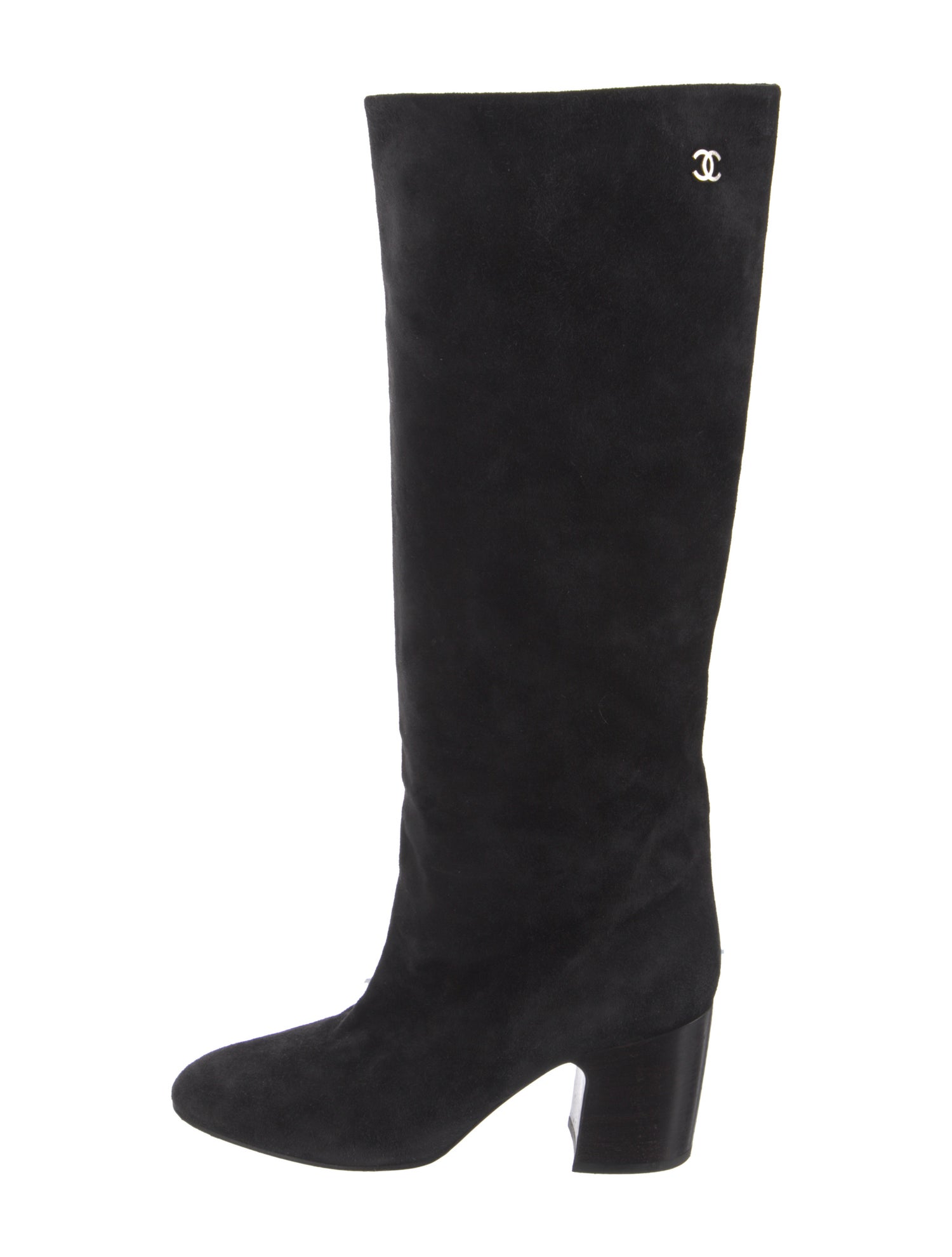 Chanel 2016 Interlocking CC Logo Boots